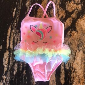 NEW - Infant Unicorn Tutu Swimsuit 🦄